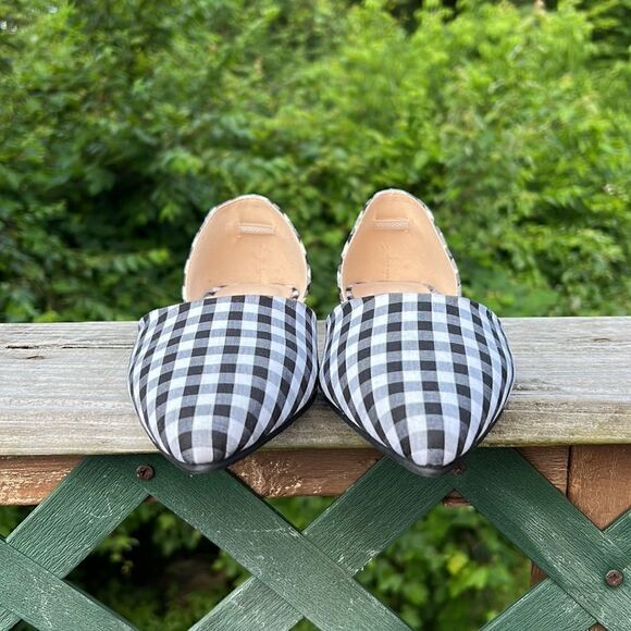 Forever21 Slip on * Black/White Checkered Shoes Sz 7.5 NWOT - Picture 7 of 9